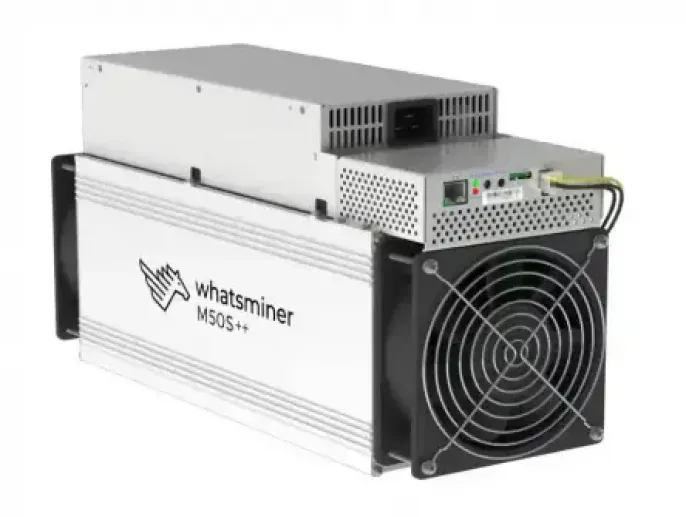Оборудование для майнинга WhatsMiner M50S++ 156 Th/s, производитель MicroBT, алгоритм SHA-256 Превью