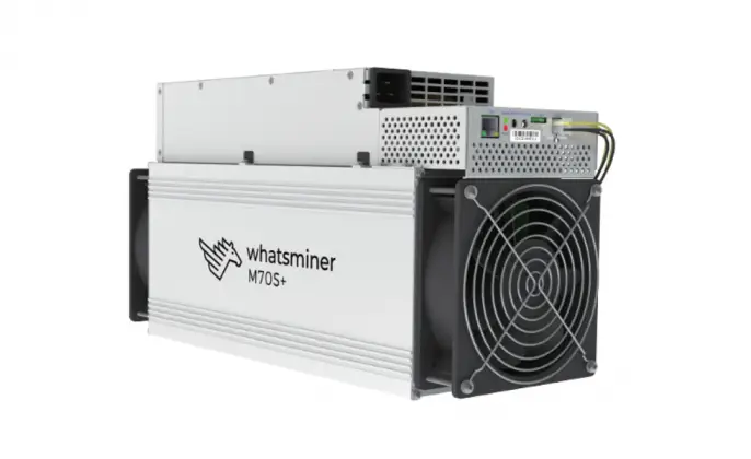Оборудование для майнинга WhatsMiner M70S+ 276 Th/s, производитель MicroBT, алгоритм SHA-256 Превью