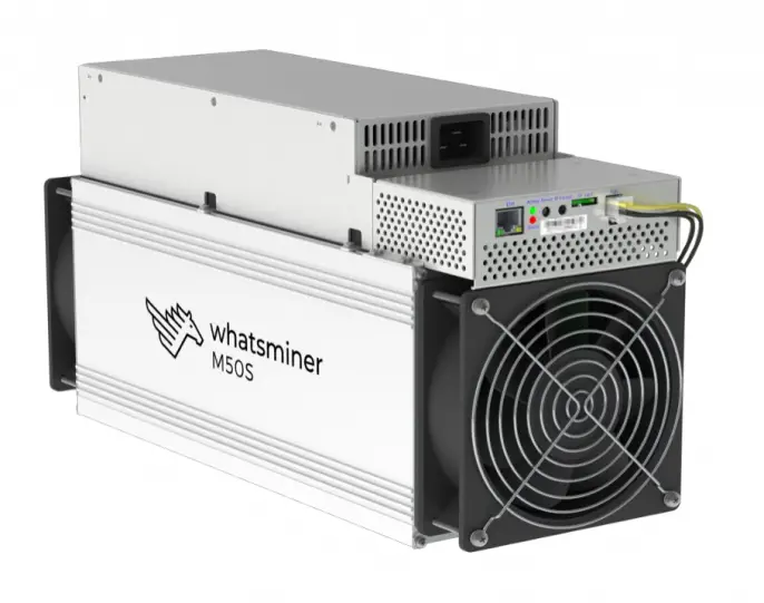 Оборудование для майнинга WhatsMiner M50S 134 Th/s, производитель MicroBT, алгоритм SHA-256 Превью