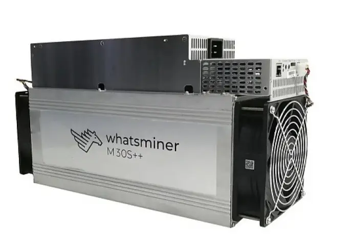 Оборудование для майнинга WhatsMiner M30S++ 110 Th/s, производитель MicroBT, алгоритм SHA-256 Превью