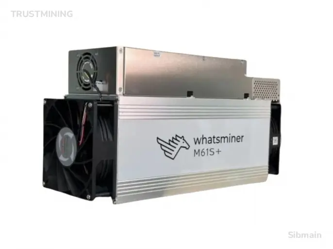 Оборудование для майнинга WhatsMiner M61S+ 228 Th/s, производитель MicroBT, алгоритм SHA-256 Превью