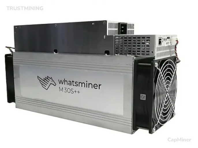 Оборудование для майнинга WhatsMiner M30S++ 108 Th/s, производитель MicroBT, алгоритм SHA-256 Превью