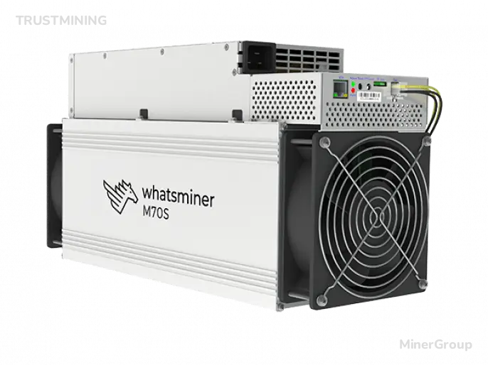 Оборудование для майнинга WhatsMiner M70S 258 Th/s, производитель MicroBT, алгоритм SHA-256 Превью