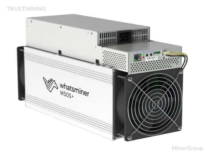 Оборудование для майнинга WhatsMiner M50S+ 148 Th/s, производитель MicroBT, алгоритм SHA-256 Превью