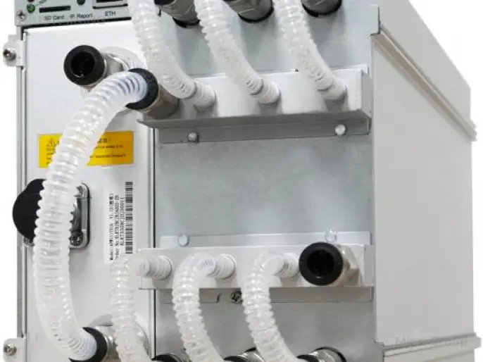 Оборудование для майнинга Antminer S21 XP Hyd 473 Th/s, производитель Bitmain, алгоритм SHA-256 Превью