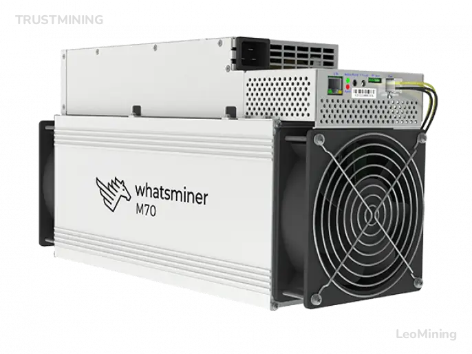 Оборудование для майнинга WhatsMiner M70 230 Th/s, производитель MicroBT, алгоритм SHA-256 Превью