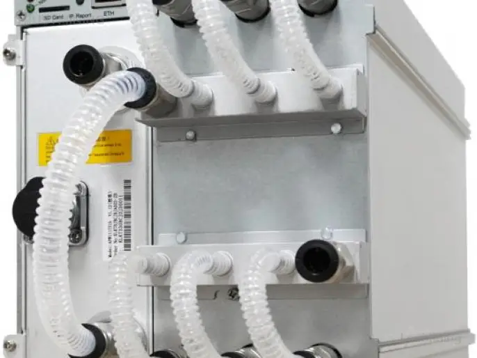 Оборудование для майнинга Antminer S21+ Hyd 395 Th/s, производитель Bitmain, алгоритм SHA-256 Превью