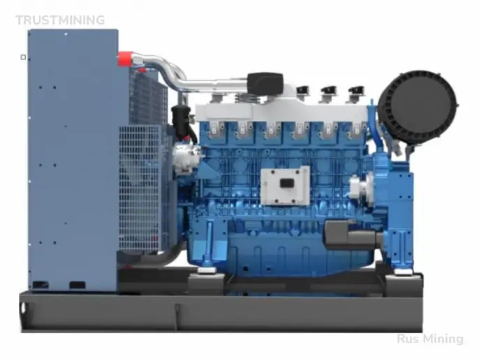 Газовый генератор Weichai WPG312, мощность 250 кВт/ч Превью