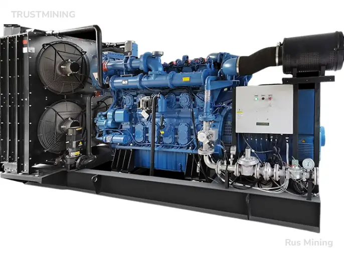 Газовый генератор Yuchai YC6CG-500N5LC, мощность 500 кВт/ч Превью