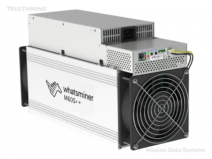 Оборудование для майнинга WhatsMiner M60S++ 228 Th/s, производитель MicroBT, алгоритм SHA-256 Превью