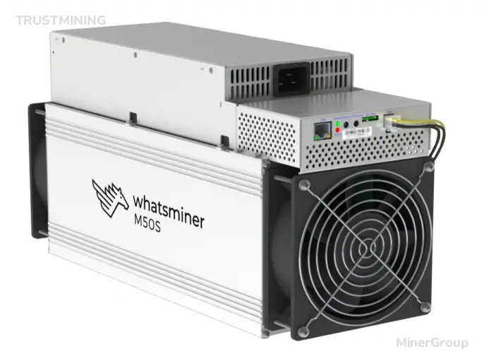 Оборудование для майнинга WhatsMiner M50S 136 Th/s, производитель MicroBT, алгоритм SHA-256 Превью