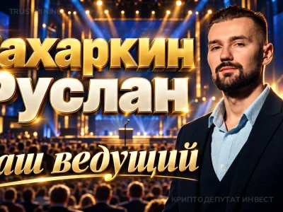 ЗАХАРКИН РУСЛАН - ВЕДУЩИЙ БИЗНЕС-ИВЕНТОВ